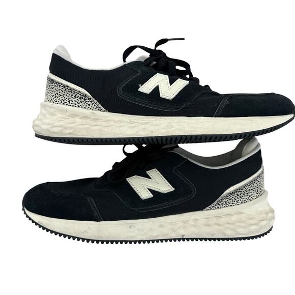 New Balance WSX70THB Sneakers Women’s 9.5 Black White Animal Print Athlesiure - Picture 4 of 8